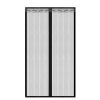 Magnetic Mesh Curtain Hands-free Fly Mesh Door Curtain 39x82' Self-adhesive Door Screen Anti Mosquito Bugs