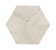 Hexagon Marble tile, White marble, natural marble, for wall, OL textured finished, 3D fluted marble, natural stone