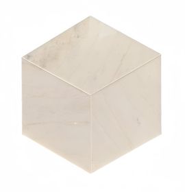 Hexagon Marble tile, White marble, natural marble,for wall and floor, polished marble tile, natural stone