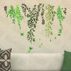 Green Curtain - Wall Decals Stickers Appliques Home Decor