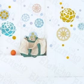 Paint Petals - Wall Decals Stickers Appliques Home Decor