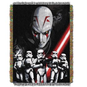 Star Wars Rebel Storm Licensed 48"x 60" Woven Tapestry Throw by The Northwest Company