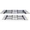 VEVOR Garage Storage Shelving, 2 Pack, 6 x 2 ft Heavy Duty Garage Shelves Wall Mounted