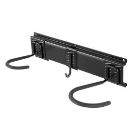 VEVOR Bike Storage Rack, 6 Bike Racks and 6 Helmets Hooks, Wall Mount Bike Storage Hanger, Home & Garage Organizer