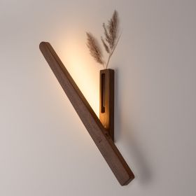 Creative Vase Lamp Walnut Wall Light, portable wall sconce, Holiday Gifts
