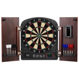VEVOR Electronic Dartboard and Cabinet Set Complete with All Accessories Easy Assembly