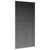 Insect Door Curtain Dark Gray 39.4"x78.7" Bamboo