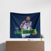 Minnesota Timberwolves Anthony Edwards NBA Wall Hanging 34X40 Inches