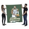 Milwaukee Bucks Giannis Antetokounmpo NBA Wall Hanging 50X60 Inches