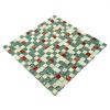 Aquamarine Grid - 3-Dimensional Mosaic Decorative Wall Tile(6PC)