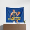 Golden State Warriors Stephen Curry NBA Wall Hanging 34X40 Inches