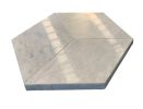 Hexagon marble tile, Carrara Gray marble, natural marble, for wall and floor, polished marble tile, natural stone
