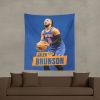 New York Knicks Jalen Brunson NBA Wall Hanging 50X60 Inches