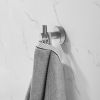 Round Base Wall Hanging Hook - Gun Grey Hook; 2 Pack; for Entry Shoe Cabinet; Wardrobe Bathroom Bedroom Furniture Hardware