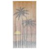 Insect Door Curtain Palm Tree Print 39.4"x78.7" Bamboo