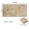 12*24 Gold Yellow Beige natural marble, for floor and wall, honed finished marble tile, natural stone