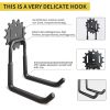 Garage Wall Hook 9-piece, Heavy Duty garage hook with extra soldering points, Hanging garage Hook, Garden Garage Organizer, Bicycle, hose, lawn