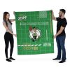 NBA Champs Celtics Gridlock Printed Wall Hanging