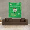 NBA Champs Celtics Gridlock Printed Wall Hanging