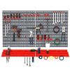 54 Piece Tool organizer with 50 Hooks ,Pegboard and Shelf Tool Organizer Wall Mounted DIY Storage