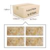 12*24 Gold Yellow Beige natural marble, for floor and wall, polished marble tile, natural stone, genuine marble, real marble, 1 box 4 pcs
