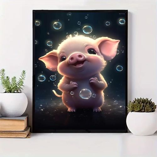 5DDIY Diamond Painting Set - Full Diamond Round Water Diamond Art