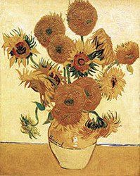 Vase With Sunflowers-24x36 (Option: 2076~24x36_FL)