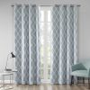 Printed Ikat Blackout Curtain Panel (Only 1 Pc Panel)