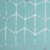 Printed Metallic Shower Curtain