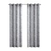 Grommet Top Sheer Bird on Branches Burnout Window Curtain (Only 1 Pc Panel)