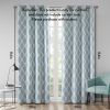 Printed Ikat Blackout Curtain Panel (Only 1 Pc Panel)