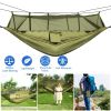 Camping Hammock with Mosquito Net, Portable Double Hammock Tent Load Two People with 2 Straps, Best for Outdoor Garden Hiking Travel