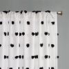 Pom Pom Embellished Curtain Panel(Only 1 Pc Panel)
